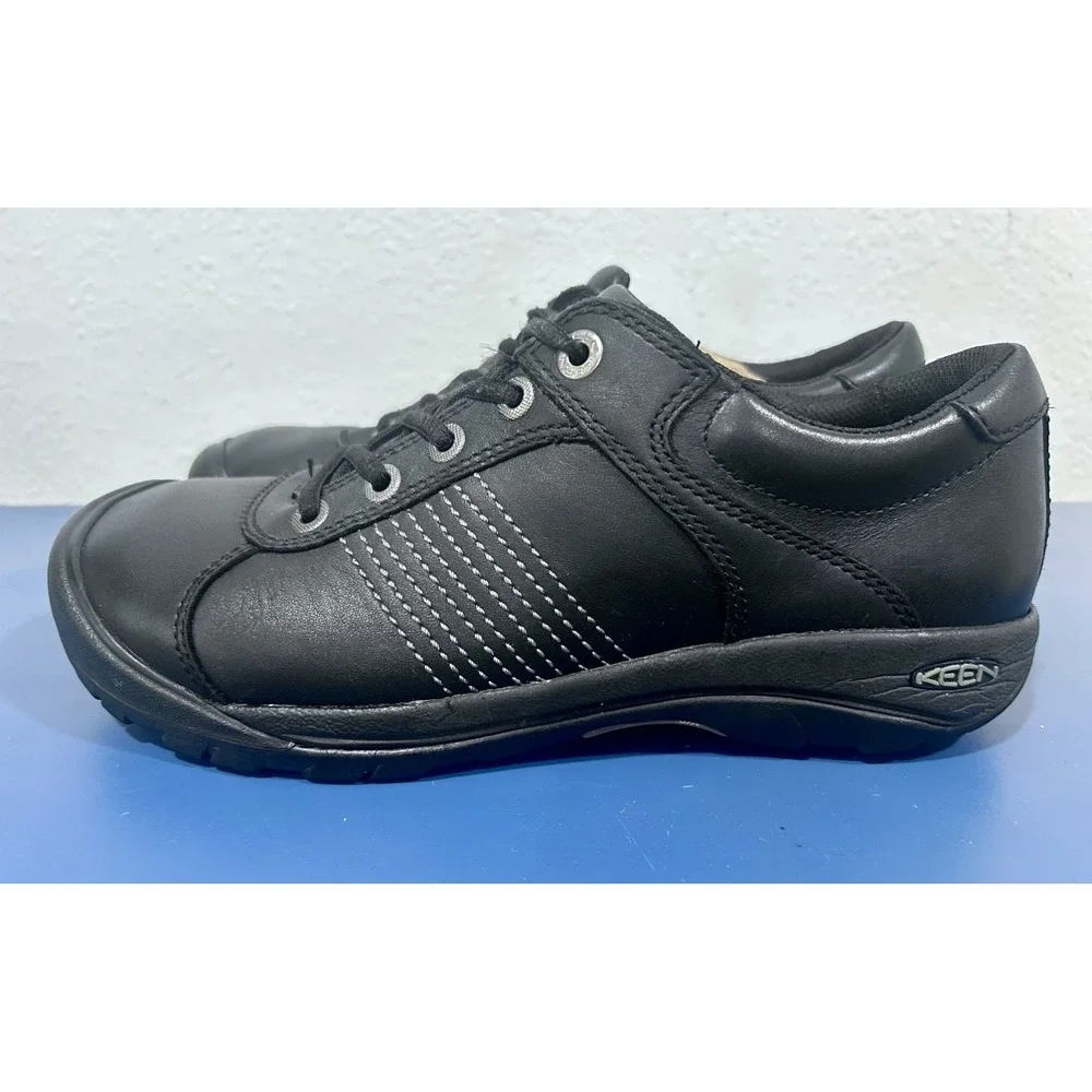 Keen Finley Mens Black Lace Up Shoes Outdoors Sz 10 M